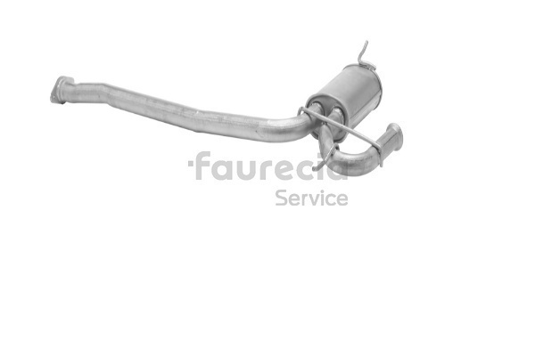 OEM 7700787551 Faurecia Marmitta centrale FS55049 per RENAULT, DACIA, RENAULT TRUCKS
