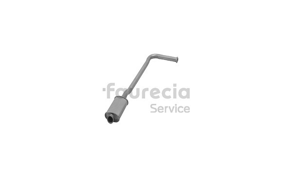 OEM 7700797712 Faurecia Keskiäänenvaimentaja FS55054 varten RENAULT, DACIA