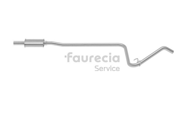 OEM 7700756219 Faurecia Etuäänenvaimentaja FS55103 varten RENAULT, DACIA