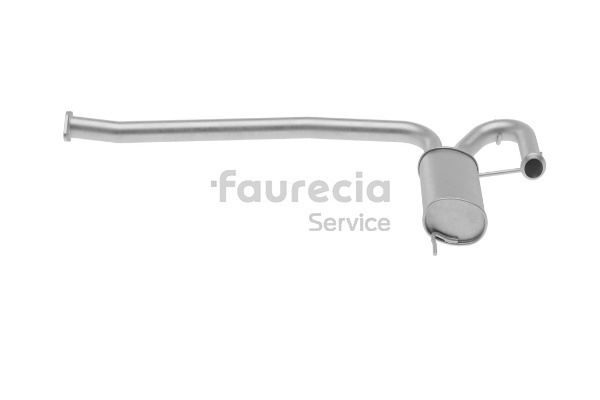 Faurecia Forreste lyddæmper (FS55206) til RENAULT 19 I (B/C53_) 1.7 (B/C53C) (66 KW / 90 HK / fra 1988)