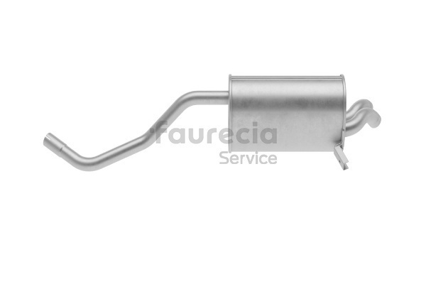 OEM 8200385657 Faurecia Takaäänenvaimentaja FS55212 varten RENAULT, DACIA, RENAULT TRUCKS