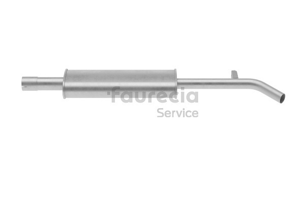 Fremre eksospotte (FS55213) fra Faurecia for RENAULT MODUS / GRAND MODUS (F/JP0_) 1.5 dCi (JP0G, JP0H) (78 KW / 106 HK / Fra 2005)