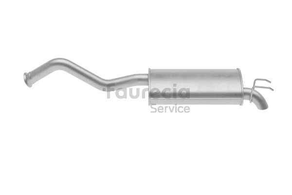 OEM 7700796588 Faurecia Takaäänenvaimentaja FS55239 varten RENAULT, DACIA, RENAULT TRUCKS