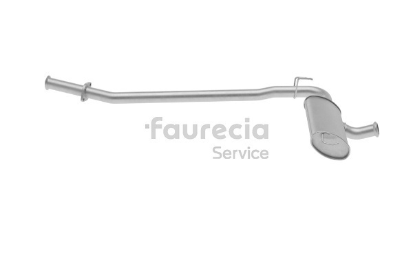 Faurecia Forreste lyddæmper (FS55253) til RENAULT 21 notchback (L48_) 2.1 D (L486) (48 KW / 65 HK / fra 1986)
