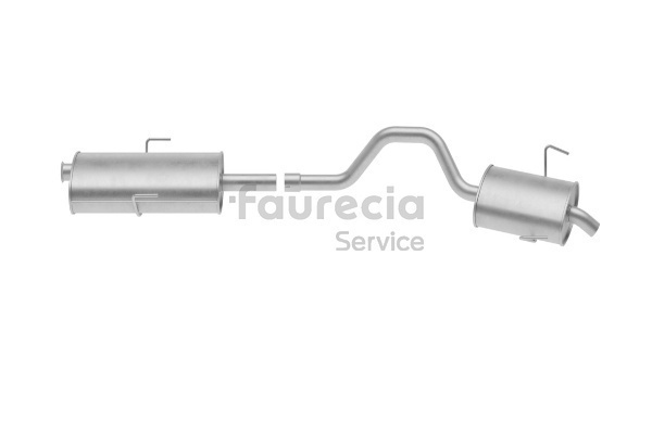 OEM 6025310951 Faurecia Marmitta FS55314 per RENAULT, DACIA
