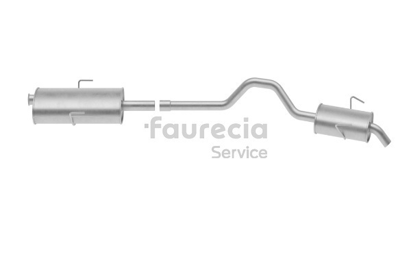 OEM 6025310954 Faurecia Marmitta FS55315 per RENAULT, DACIA