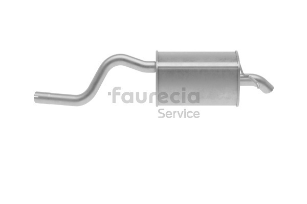 OEM 8200500948 Faurecia Marmitta FS55317 per RENAULT, DACIA, RENAULT TRUCKS