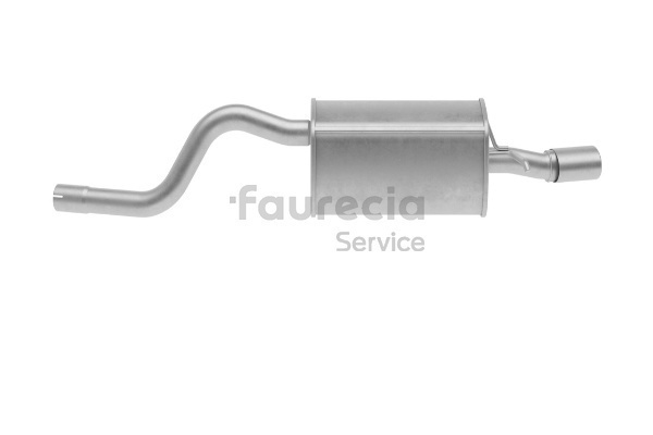 OEM 200109039R Faurecia Takaäänenvaimentaja FS55328 varten RENAULT, DACIA