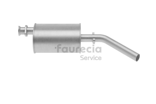 Faurecia Bakre ljuddämpare FS55333 Slutdämpare Faurecia FS55333