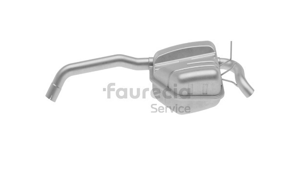 OEM 7700829533 Faurecia Takaäänenvaimentaja FS55334 varten RENAULT, DACIA