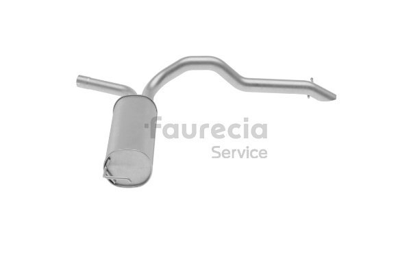 Faurecia Silencieux arrière (FS55346) pour RENAULT Trafic II Van (FL) 2.5 dCi 145 (FL0J) (107 KW / 146 CH / de 2006)
