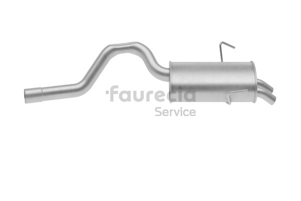 OEM 6025309208 Faurecia Takaäänenvaimentaja FS55380 varten RENAULT, DACIA, RENAULT TRUCKS