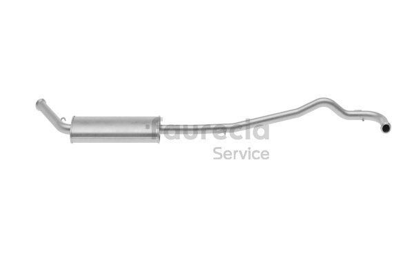 OEM 6006004635 Faurecia Keskiäänenvaimentaja FS55401 varten RENAULT, DACIA, RENAULT TRUCKS