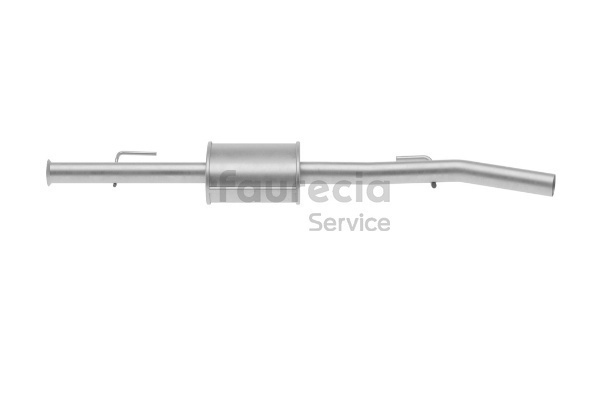 Fremre eksospotte (FS55421) fra Faurecia for RENAULT CLIO II (BB0/1/2_, CB0/1/2_) 1.2 16V (BB05, BB0W, BB11, BB27, BB2T, BB2U, BB2V, CB05,... (55 KW / 75 HK / Fra 2001)