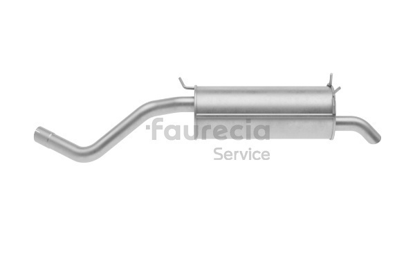 Faurecia Endschalldämpfer (FS55422) in erstklassiger Qualität für RENAULT Scénic I (JA0/1_, FA0_) 2.0 16V (JA1D, JA17) (103 KW / 140 PS / de 1999)