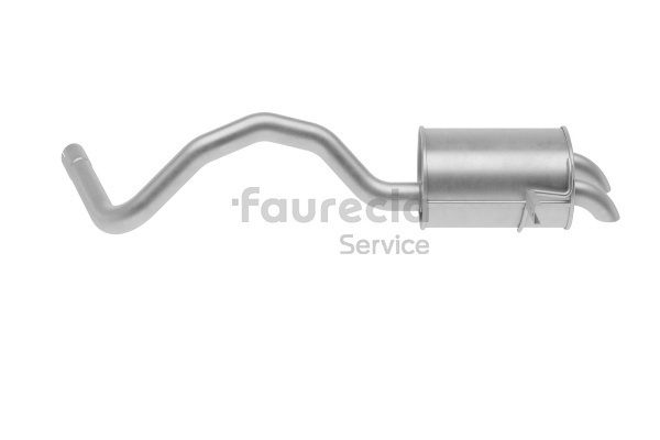 OEM 200106168R Faurecia Takaäänenvaimentaja FS55428 varten RENAULT, DACIA