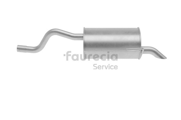 OEM 7700418778 Faurecia Marmitta FS55433 per RENAULT, DACIA, RENAULT TRUCKS