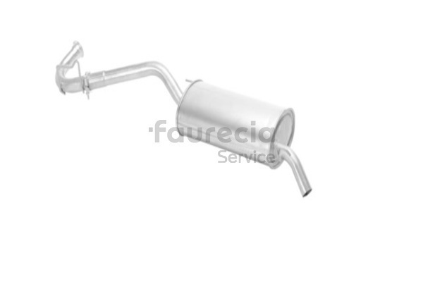 OEM 7701061189 Faurecia Takaäänenvaimentaja FS55450 varten RENAULT, DACIA