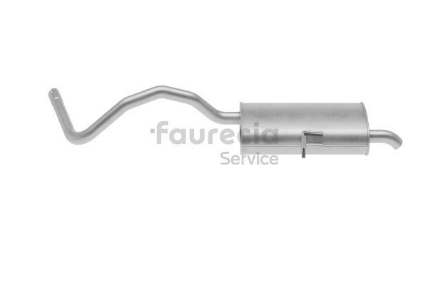 OEM 200107719R Faurecia Takaäänenvaimentaja FS55457 varten RENAULT, DACIA