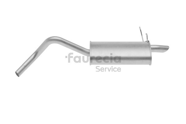 Faurecia Rear silencer FS55471 Exhaust silencer Faurecia FS55471