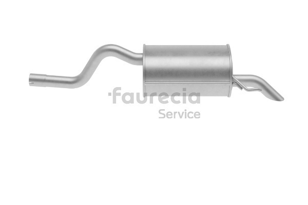 OEM 8200043365 Faurecia Marmitta FS55516 per RENAULT, DACIA
