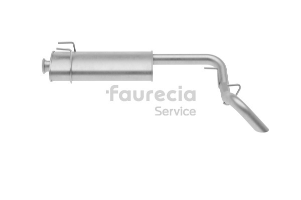 Faurecia Bakre ljuddämpare FS55538 Slutdämpare Faurecia FS55538