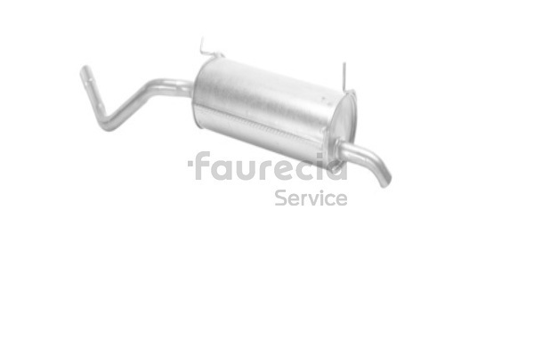 Faurecia Endschalldämpfer (FS55584) für RENAULT Scénic I (JA0/1_, FA0_) 1.6 (JA00) (81 KW / 110 PS / ab 2001)