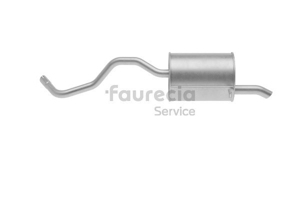OEM 200103241R Faurecia Takaäänenvaimentaja FS55598 varten RENAULT, DACIA