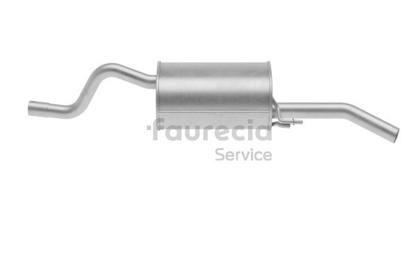 OEM 8200043367 Faurecia Takaäänenvaimentaja FS55605 varten RENAULT, DACIA