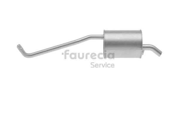 Bakre eksospotte (FS55609) fra Faurecia for DACIA LOGAN MCV II 1.2 (54 KW / 73 HK / Fra 2015)