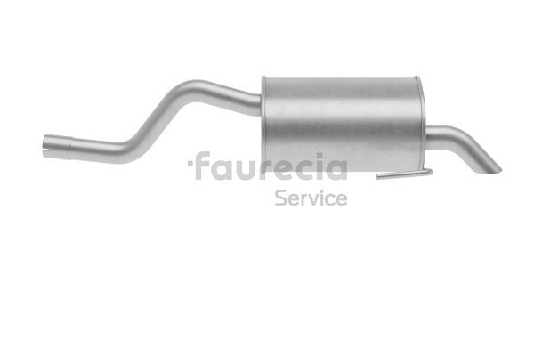OEM 7700432205 Faurecia Marmitta FS55612 per RENAULT, DACIA, RENAULT TRUCKS