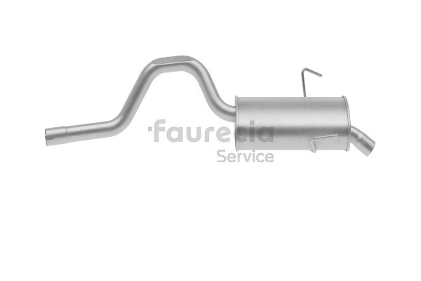 OEM 6025304101 Faurecia Silenciador trasero FS55630 para RENAULT, DACIA