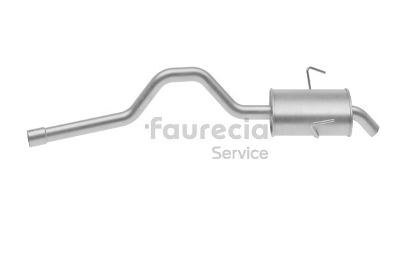 OEM 6025310954 Faurecia Marmitta FS55653 per RENAULT, DACIA