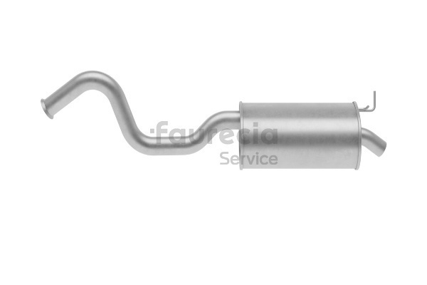 OEM 8200162359 Faurecia Takaäänenvaimentaja FS55662 varten RENAULT, DACIA