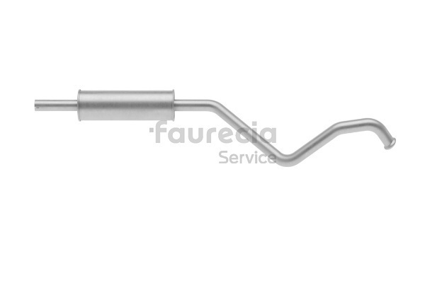 Faurecia Fremre eksospotte FS55668 Forreste lyddemper Faurecia FS55668