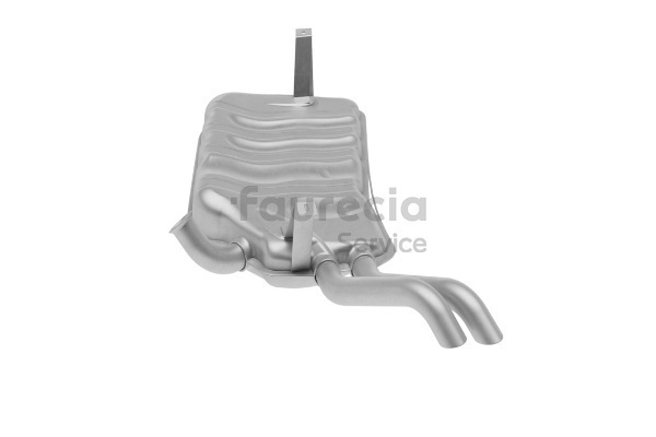 OEM 8200118533 Faurecia Takaäänenvaimentaja FS55671 varten RENAULT, DACIA