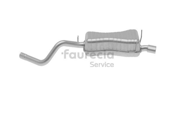 Bakre eksospotte (FS55679) fra Faurecia for RENAULT MEGANE I Cabriolet (EA0/1_) 2.0 16V (EA0H) (108 KW / 147 HK / Fra 1996)