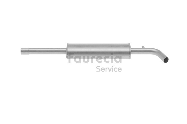 OEM 8200276007 Faurecia Keskiäänenvaimentaja FS55691 varten RENAULT, DACIA