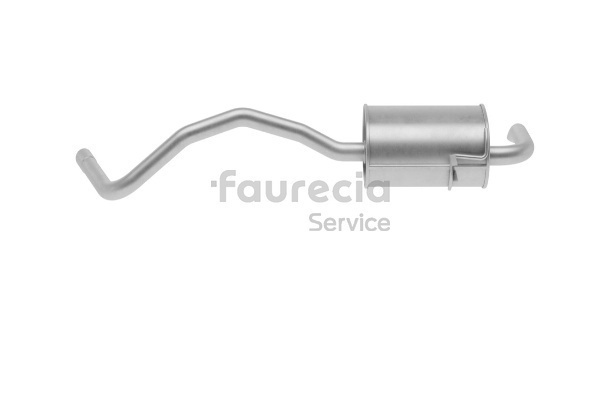 OEM 8200189574 Faurecia Marmitta FS55695 per RENAULT, DACIA, RENAULT TRUCKS