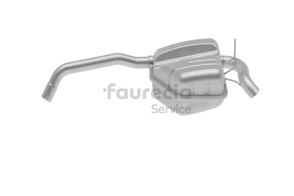 OEM 7700414799 Faurecia Takaäänenvaimentaja FS55720 varten RENAULT, DACIA