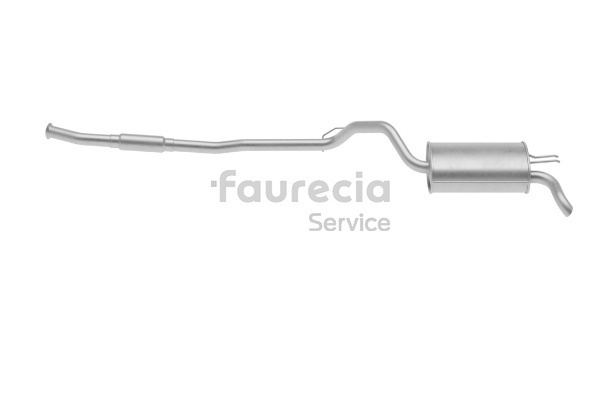 OEM 7700416501 Faurecia Marmitta FS55726 per RENAULT, DACIA, RENAULT TRUCKS