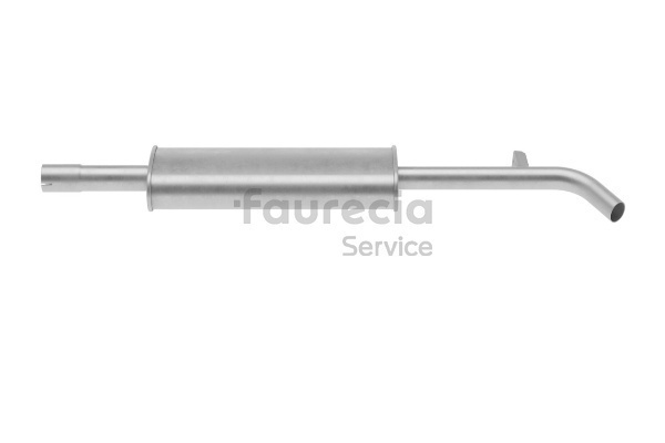 Faurecia Forreste lyddæmper (FS55761) til RENAULT MODUS / GRAND MODUS (F/JP0_) 1.2 (JP0C, JP0K, FP0C, FP0K, FP0P, JP0P, JP0T) (55 KW / 75 HK / fra 2004)