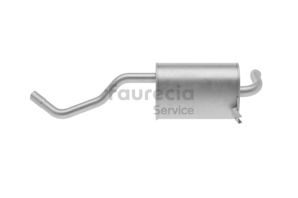 Bakre eksospotte (FS55782) fra Faurecia for RENAULT MODUS / GRAND MODUS (F/JP0_) 1.2 GPL (JP0R) (55 KW / 75 HK / Fra 2008)