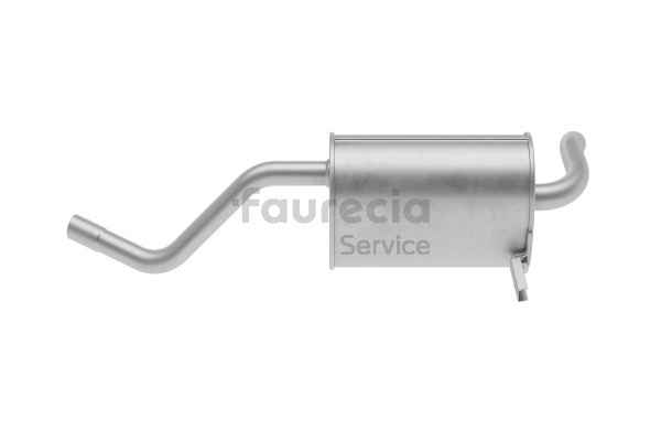 Bakre eksospotte (FS55785) fra Faurecia for RENAULT MODUS / GRAND MODUS (F/JP0_) 1.2 GPL (JP0R) (55 KW / 75 HK / Fra 2008)