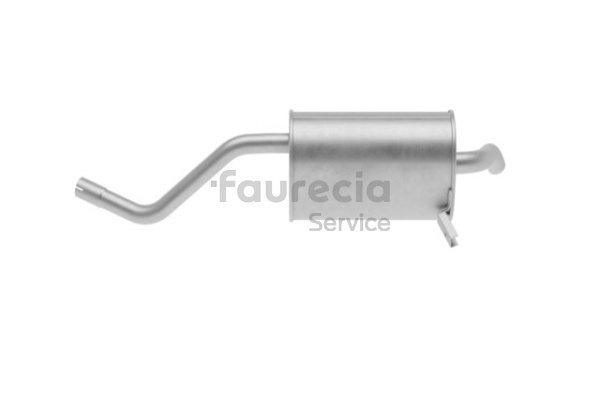 OEM 8200916410 Faurecia Takaäänenvaimentaja FS55790 varten RENAULT, DACIA, RENAULT TRUCKS
