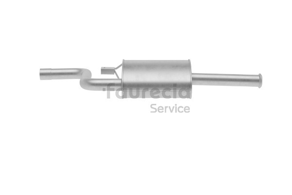Faurecia Forreste lyddæmper (FS55888) til RENAULT ESPACE IV (JK0/1_) 2.2 dCi (JK0H) (110 KW / 150 HK / fra 2002)