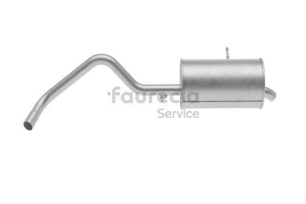 Bakre eksospotte (FS55960) fra Faurecia for RENAULT KANGOO Express (FW0/1_) 1.6 16V LPG (FW03, FW09, FW0W) (78 KW / 106 HK / Fra 2008)