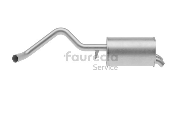 OEM 200106707R Faurecia Takaäänenvaimentaja FS55976 varten RENAULT, DACIA