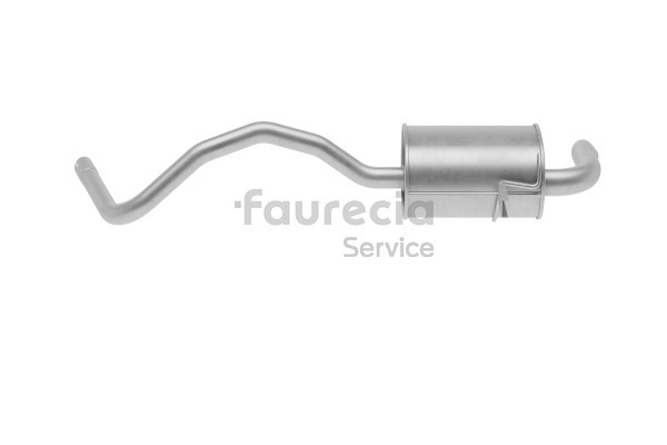 OEM 200101326R Faurecia Takaäänenvaimentaja FS55995 varten RENAULT, DACIA