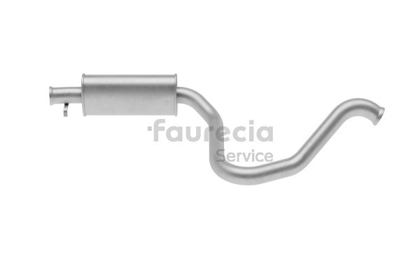 Faurecia Forreste lyddæmper (FS58005) til SAAB 9-3 Cabriolet (YS3D) 2.0 Turbo (110 KW / 150 HK / fra 2001)